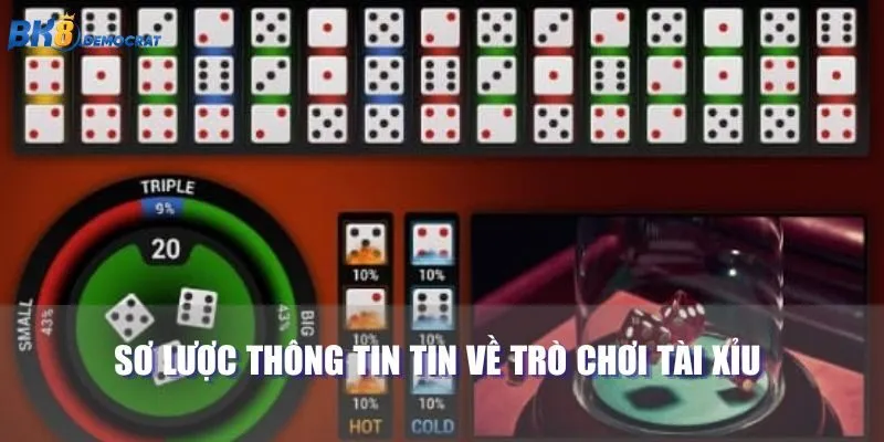 Sơ lược thông tin tin về trò chơi tài xỉu